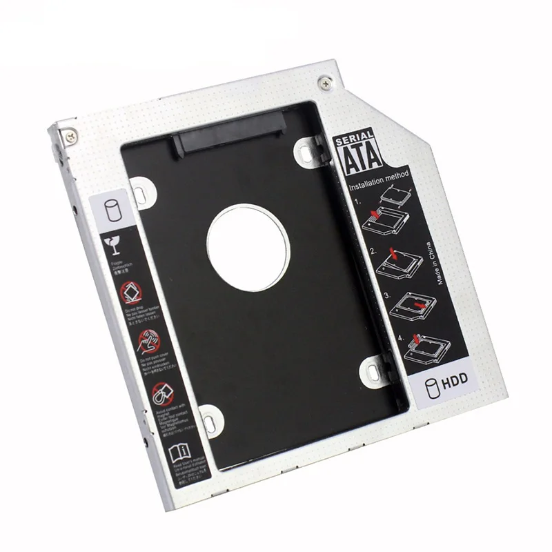 Кронштейн для жесткого диска INGELON 12 7 мм SATA 3 0 адаптер SSD накопителя Optibay HDD Caddy DVD CD ROM