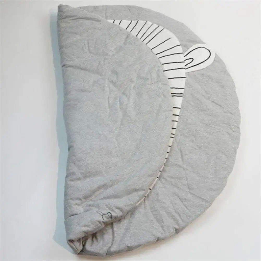 

95cm Baby Infant Play Mats Crawling Carpet Floor Rug Baby Bedding Cute Cartoon Animal Blanket Cotton Game Pad Children RoomDecor