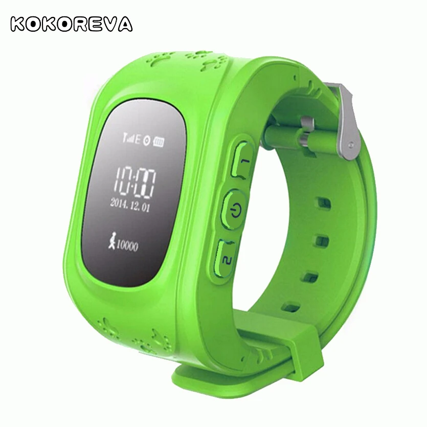 Kokoreva Kid Safe GPS Смарт Часы SOS Вызова Расположение Finder Locator Tracker для Детей Анти