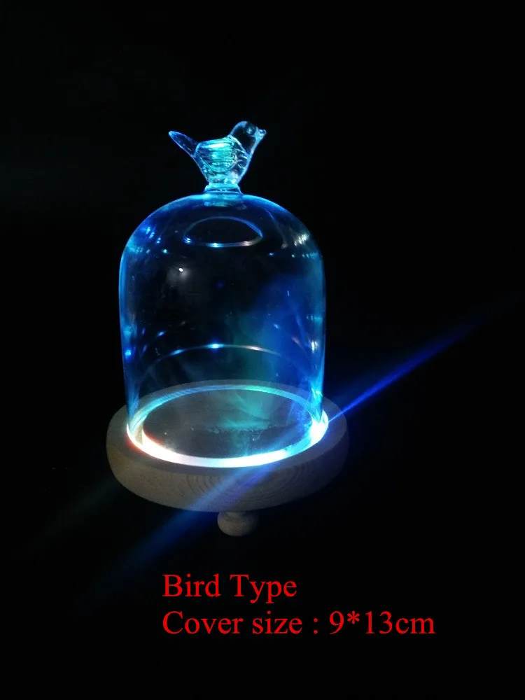Круглые стеклянные вазы DIY вечная Цветочная стеклянная ваза деревянная база RGB ваза для цветов DIY свадебная Рождественская вечеринка декоративная ваза - Цвет: Бургундия