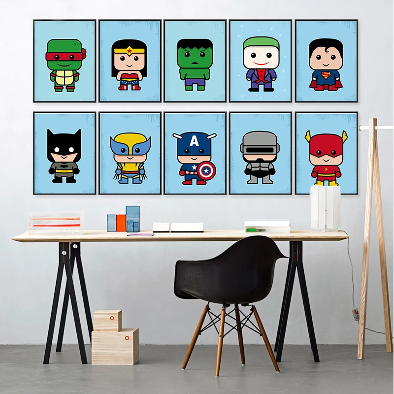 Супергероев Marvel с милой надписью мультипликационным принтом бэтмен Капитан