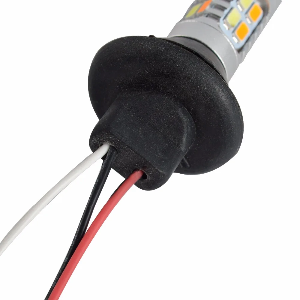2 шт. 1156 150 градусов/BA15S/PY21W 7440 3156 COB 20Led дневные ходовые огни гибкий сигнал поворота