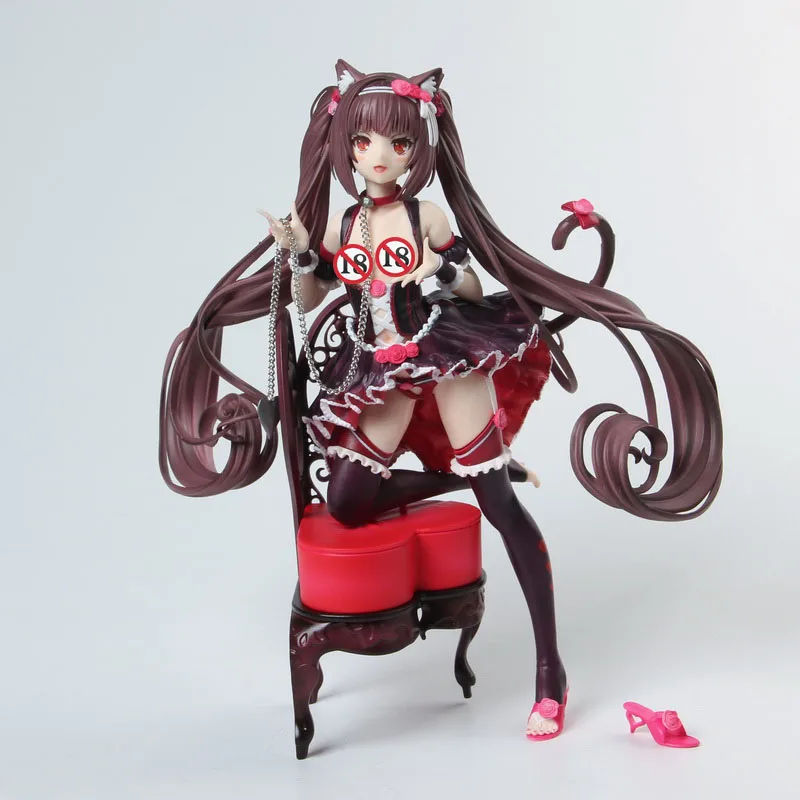 2019 Новый nent blue Nekopara Chocola & Vanilla 1/7 Масштаб ПВХ фигурка сексуальные аниме фигурки