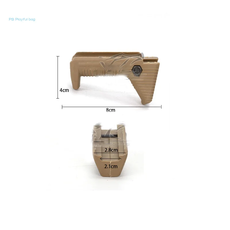 PB игривый мешок Cobra grip Jinming 8 воды пуля пистолет изменение нейлоновый треугольник Передняя рукоятка бластер фитинги QD26