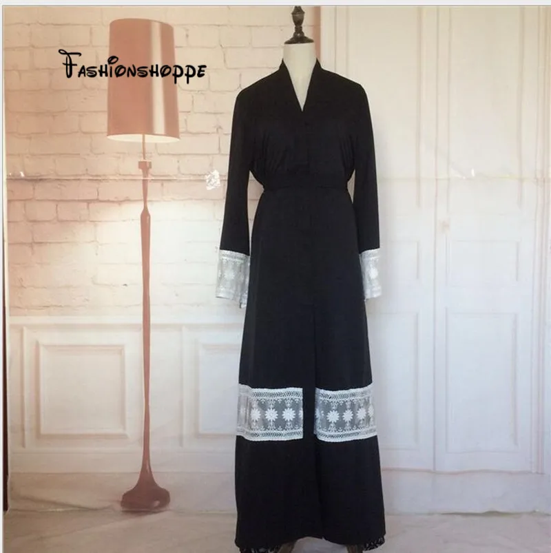 S-2XL дубиа стиль мусульманский кафтан абайя Открытый спереди Jilbab исламское Макси женское платье Caftan Jilbab халат арабский кардиган
