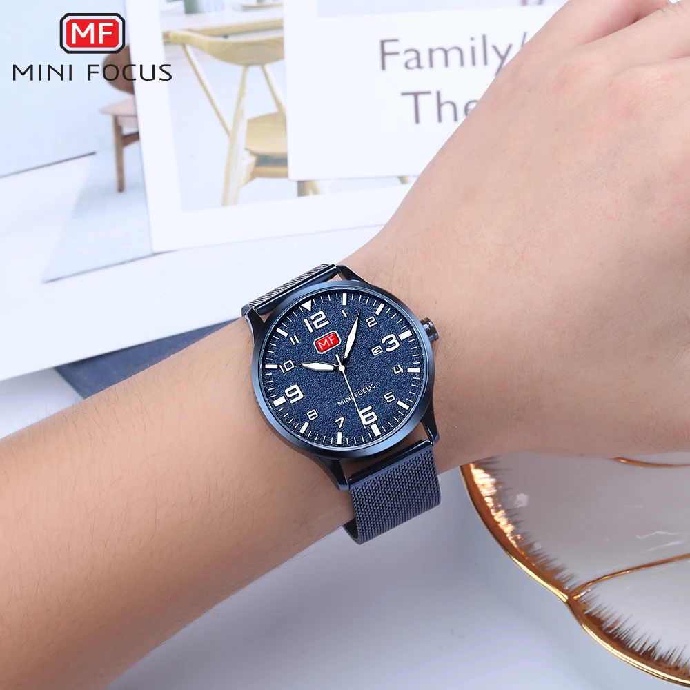 Мужские часы Топ бренд класса люкс кварцевые наручные полностью стальные ультра