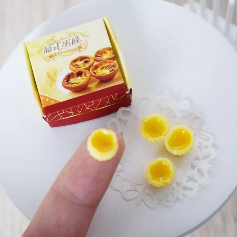4 шт. миниатюрные тарелки для кукольного домика 1/12|Детские кухни| |