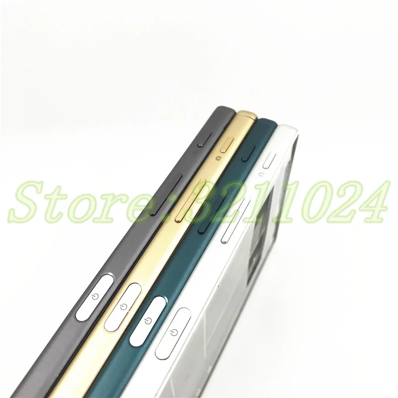 Для sony Xperia Z5 Dual E6653 E6603 E6633 E6683 корпус средняя рамка пластина ЖК рамка Шасси с кнопкой питания Пылезащитная крышка