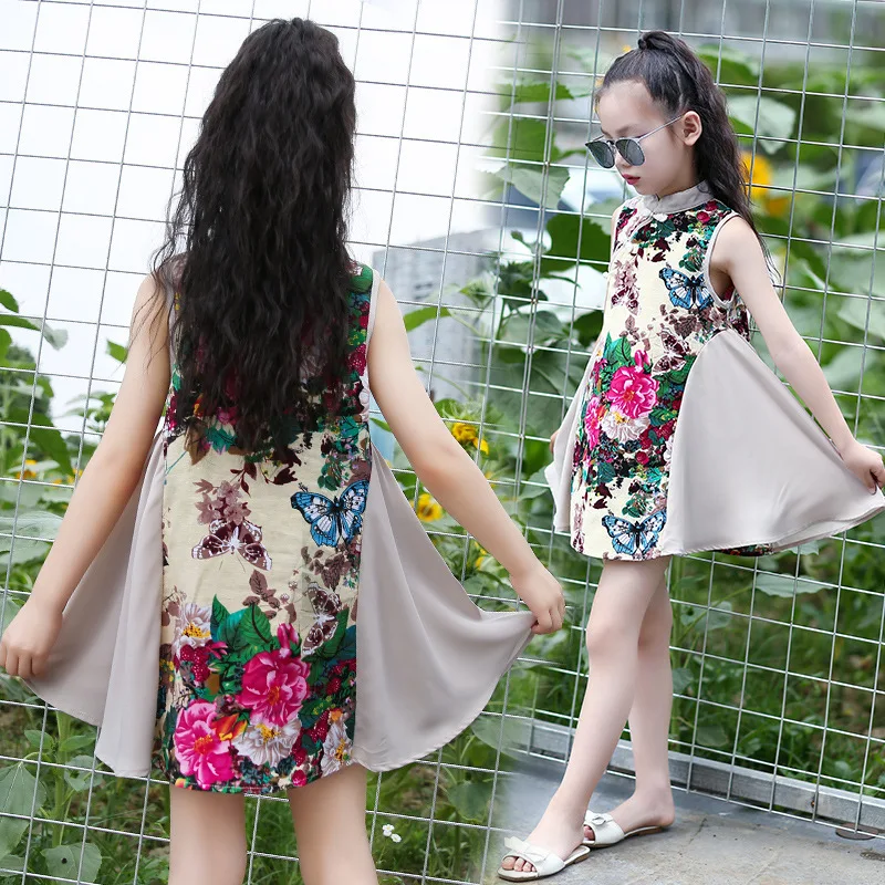 Girls dress Roupas infantis menina Kids clothes Vestidos Summer dresses Tutu girl National style Robe fille enfant |