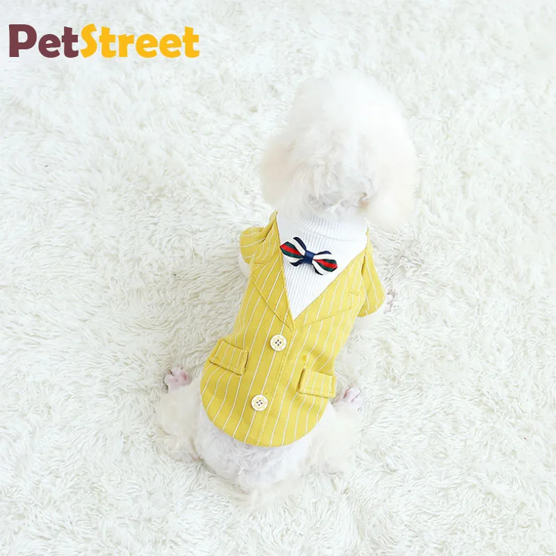 2018 Новый всесезонный хлопок эластичный галстук бабочка pet костюм для животных.