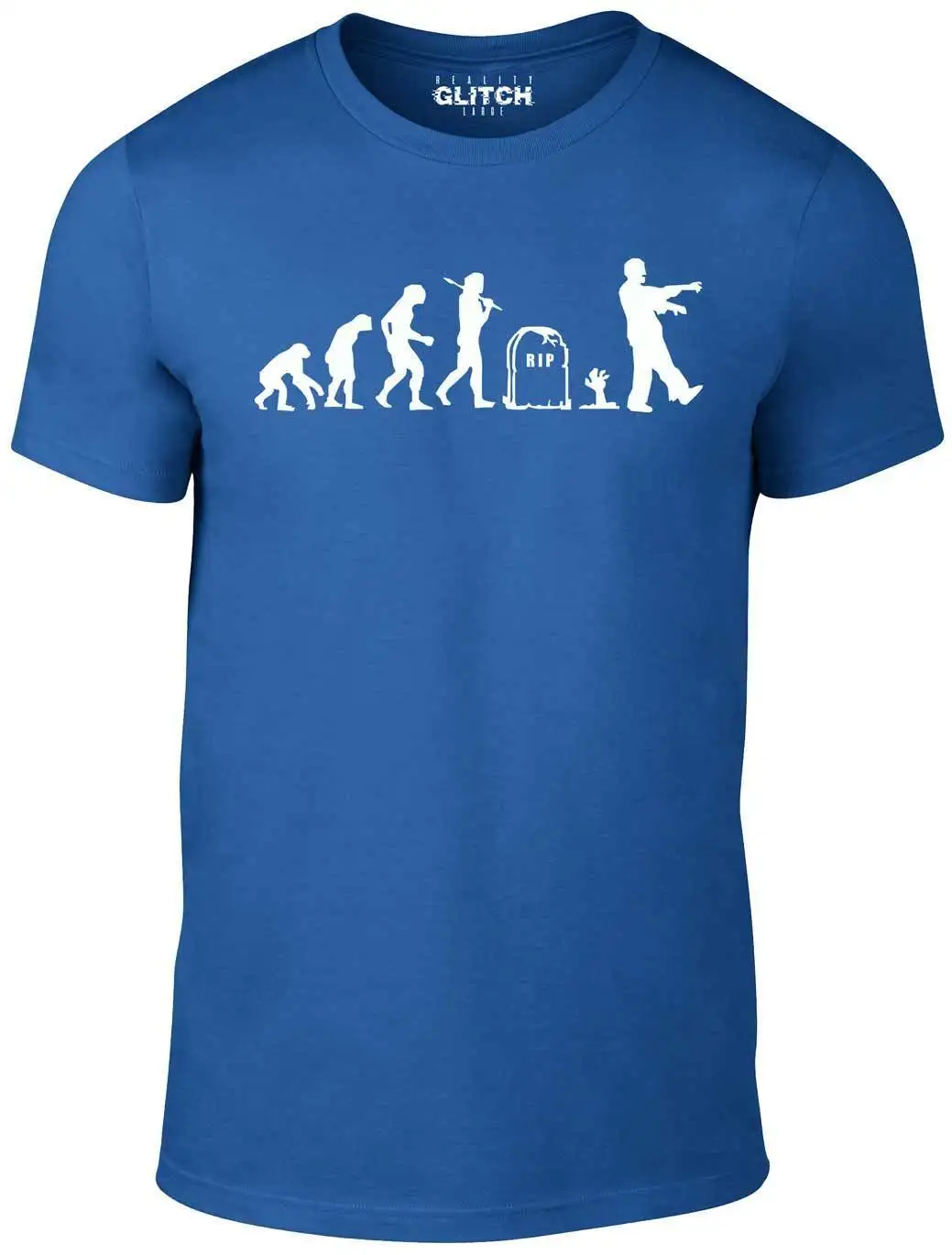 Zombie Evolution T-shirt - T Shirt Funny Zombies humour Living Dead walking Cool Casual pride t shirt men Unisex New Fashion | Мужская