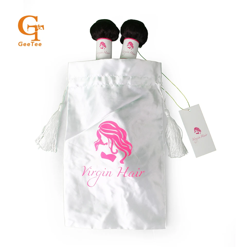 

Stock Virgin hair packaging hang tags,wrap adhesive stickers, satin bags sets, hair bundle packing bags labels, shipping tag