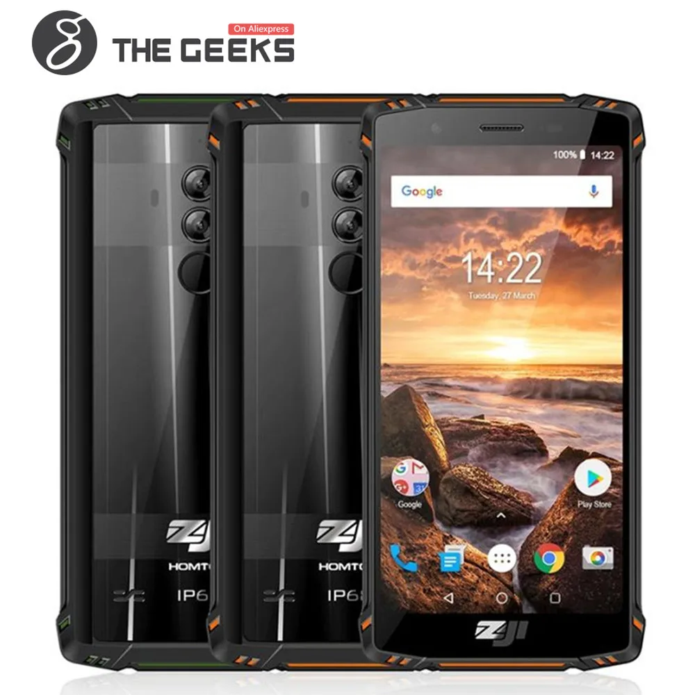 HOMTOM зоджи Z9 6 ГБ + 64 Встроенная память Helio P23 MTK6763 2 0 ГГц Octa Core 5 7 &quotHD Экран двойной
