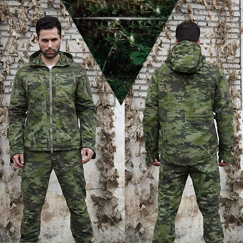 Уличная спортивная тактическая новая весенняя камуфляжная куртка военные