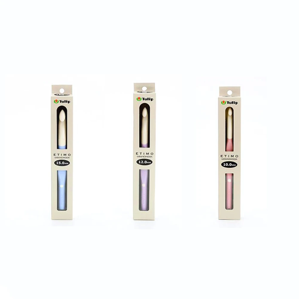 Японский тюльпан тер/тел большой размер крючком крючок ручка из смолы вязаные