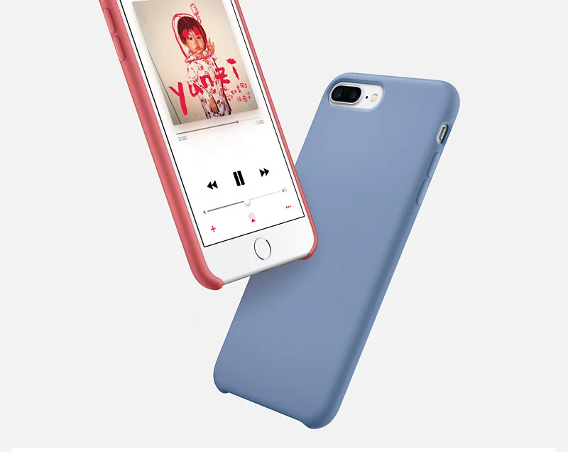 Силиконовый чехол для Apple iPhone X, XR, XS, Max, 6, 6s, 7, 8 Plus, чехол для мобильного телефона из натурального мягкого термополиуретана, противоударный простой чехол на заднюю панель