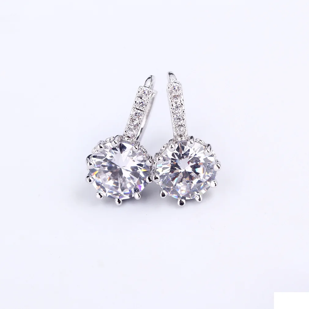Brokenstone NEW Resist allergic popular zirconia earrings Jewelry for women | Украшения и аксессуары