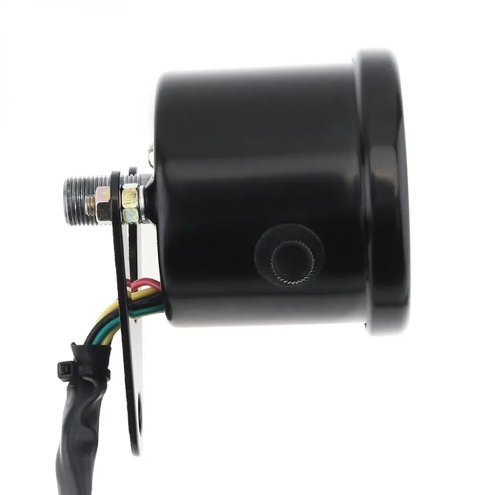 12V Universal Two Color LED Night Light Motorcycle Speedometer Metal Double Counting Mileage Meter Speed Code Table | Автомобили и