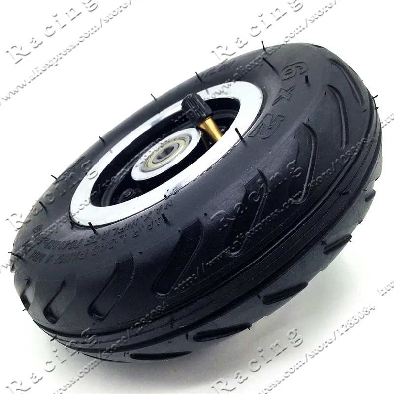 Комплект колес 6 дюймов х2 дюйма шина с внутренней трубкой подходит для