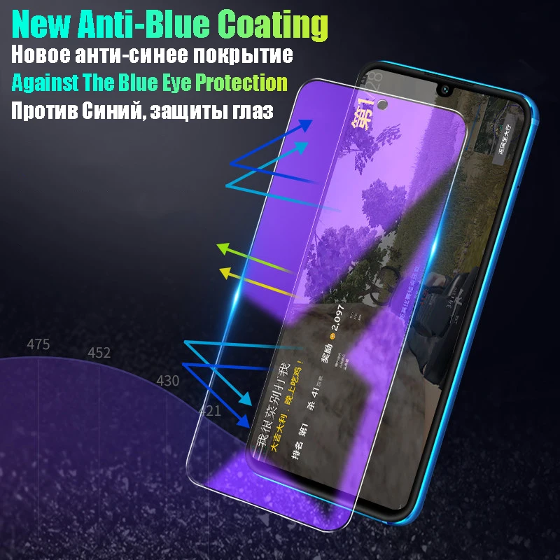 Полное покрытие закаленное стекло для Xiaomi Redmi 7 Note Pro Защитная пленка экрана