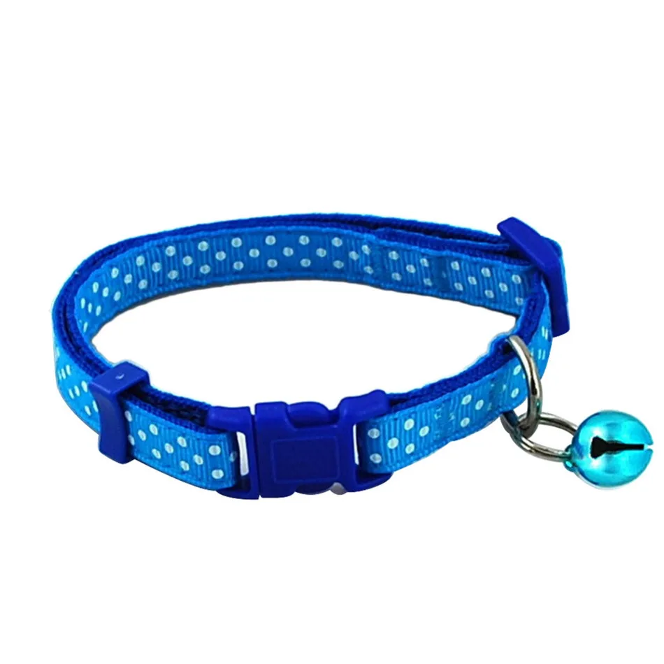 1 шт. разноцветный ошейник в горошек для кошек|harness belt|harness installharness hanger |