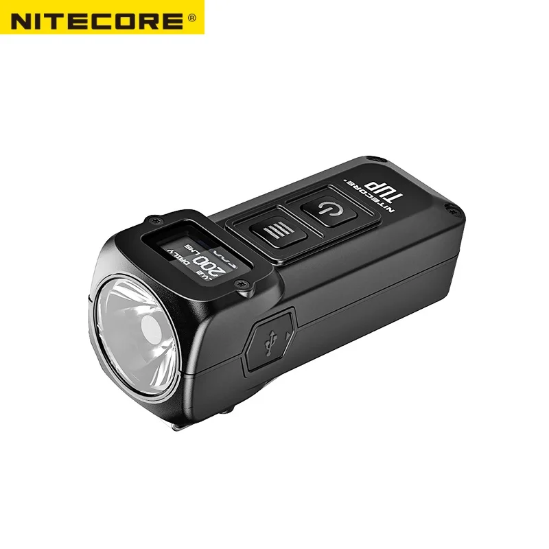NITECORE TUP USB Перезаряжаемый мини-фонарик CREE XP-L HD V6 max 1000 LM Луч расстояние 180 м