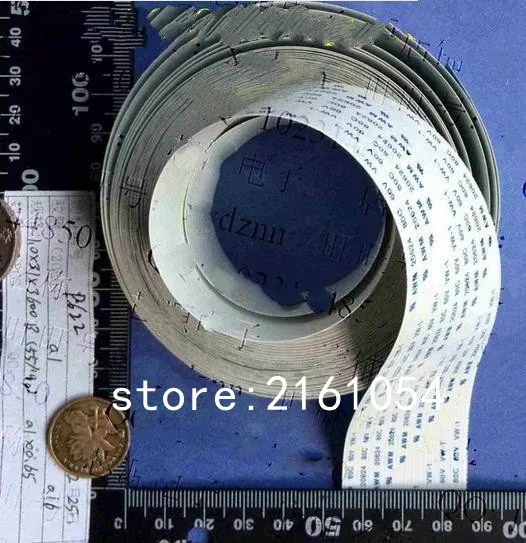 FFC кабель 1 0 pitch-31pin-3500mm-B в противоположном направлении Гибкий плоский ROHS