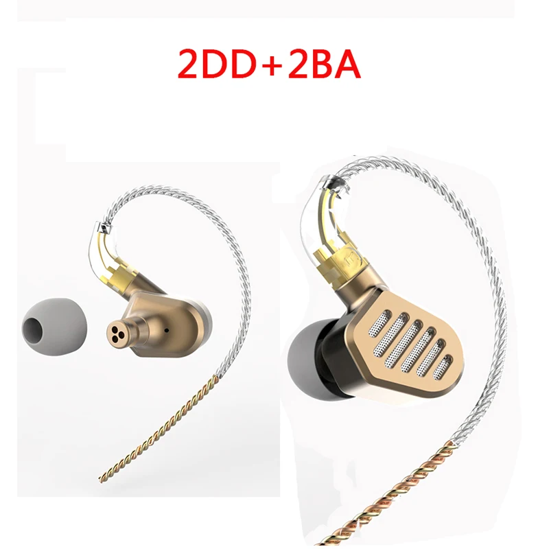 SENFER DT8 2DD + 2BA гибридные наушники с ушным вкладышем стерео гарнитура сменный кабель