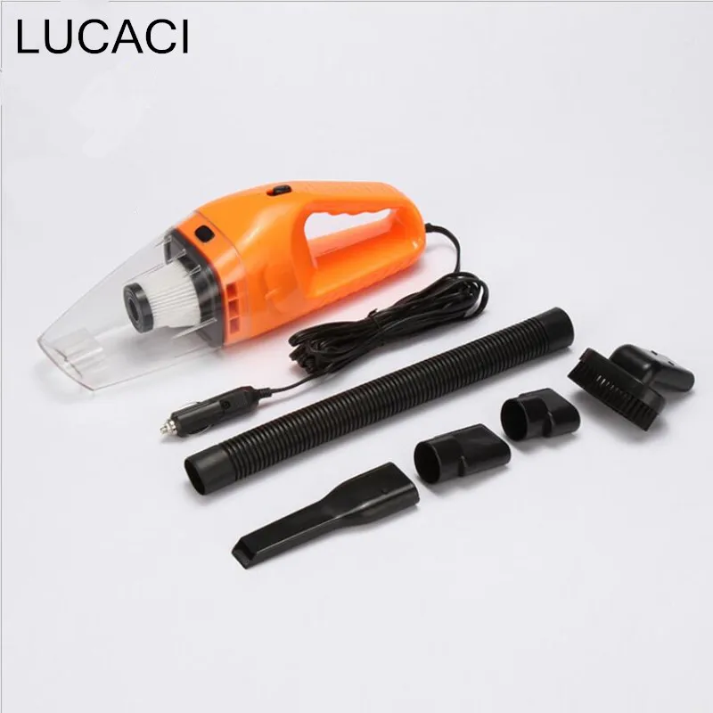 Car Vacuum Cleaner 12V 150W Auto Handheld Vacuums with 5m Power Cord Dry &amp Wet Strong Suction | Бытовая техника
