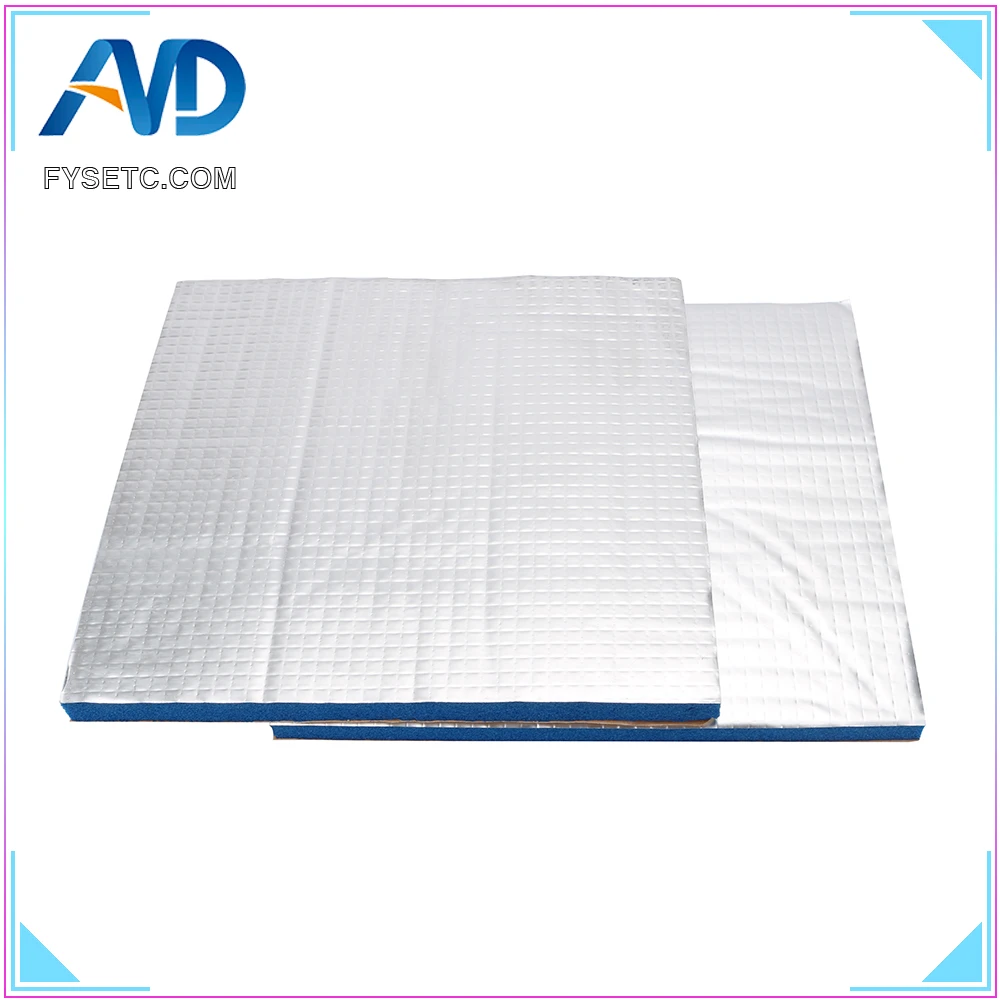 2 шт. 3D принтер нагревательные наклейки для кровати теплоизоляция хлопок синий