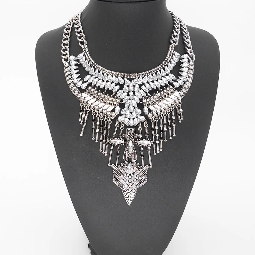 Женское Ожерелье чокер серебряного цвета модное ювелирное изделие роскошное
