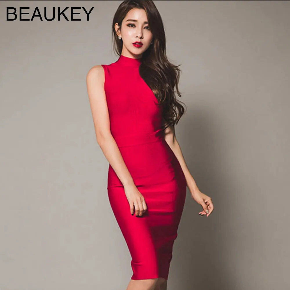 Светильник розовая водолазка 2015 облегающее миди новое модное Бандажное