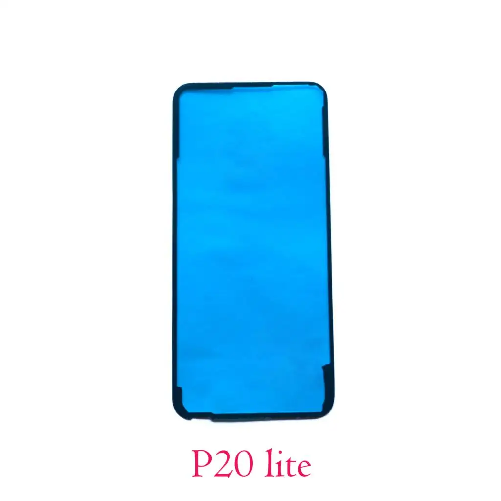 10x задняя Батарея крышка Дверь стикер Клейкая лента для Huawei honor 8 9 10 lite honor 8 honor 9 honor 10 P8 lite P20 lite - Цвет: P20 lite