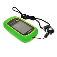 protect silicon rubber green case black detachable ring neck strap for hiking handheld gps garmin etrex 10 20 30 10x 20x 30x