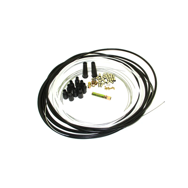 XLSION Aftermarket 5 м Мотоциклетный DIY Набор тросов дроссельной заслонки бочка карб соски