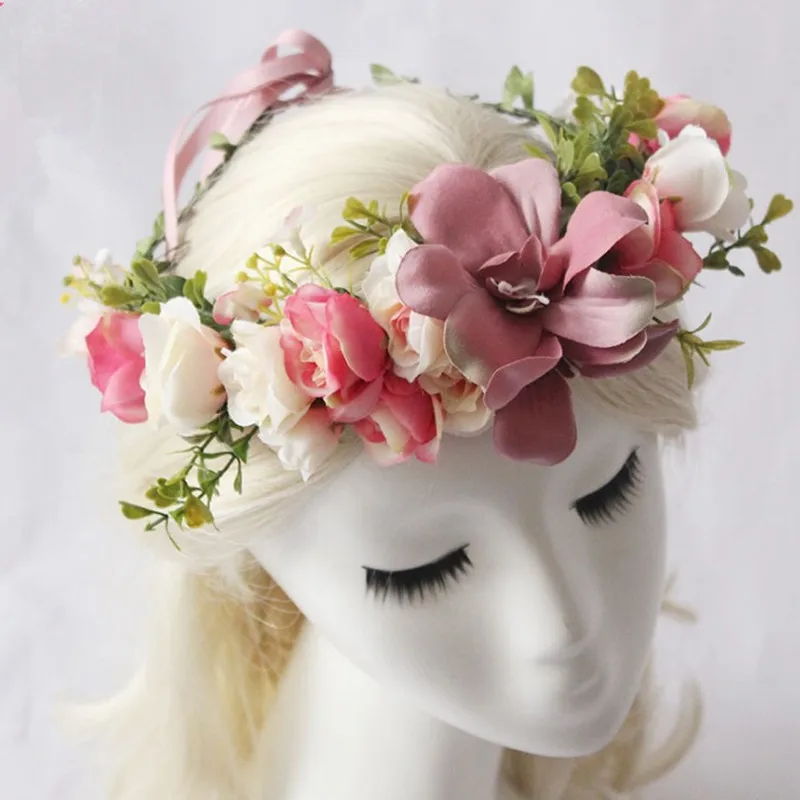 Ручная работа женский цветок бесплатная доставка свадебная ткань лилии Лидер