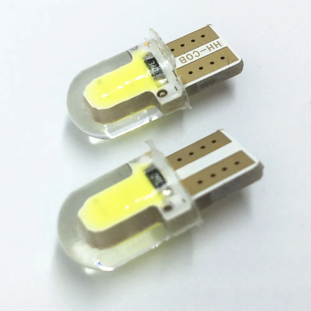 2 X Auto T10 светодиодный W5W LED супер яркие фотолампы белые 194 168 ные лампы 501 COB