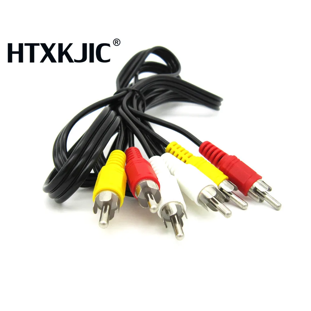 Новейший 1080P HDTV HDMI тройной штекер 3 RCA Композитный Аудио Видео AV кабель адаптер 5