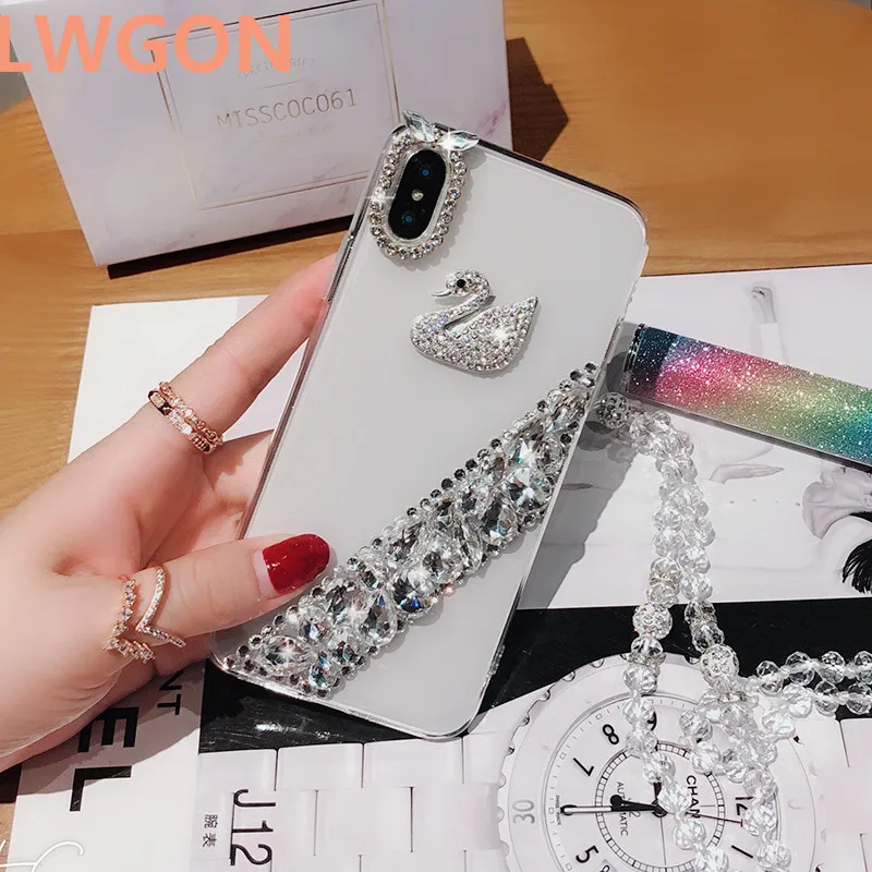 Для huawei nova 2 S 2i 3 3i 3e plus чехол со стразами ручной работы кристалл алмаза Bling Чехлы