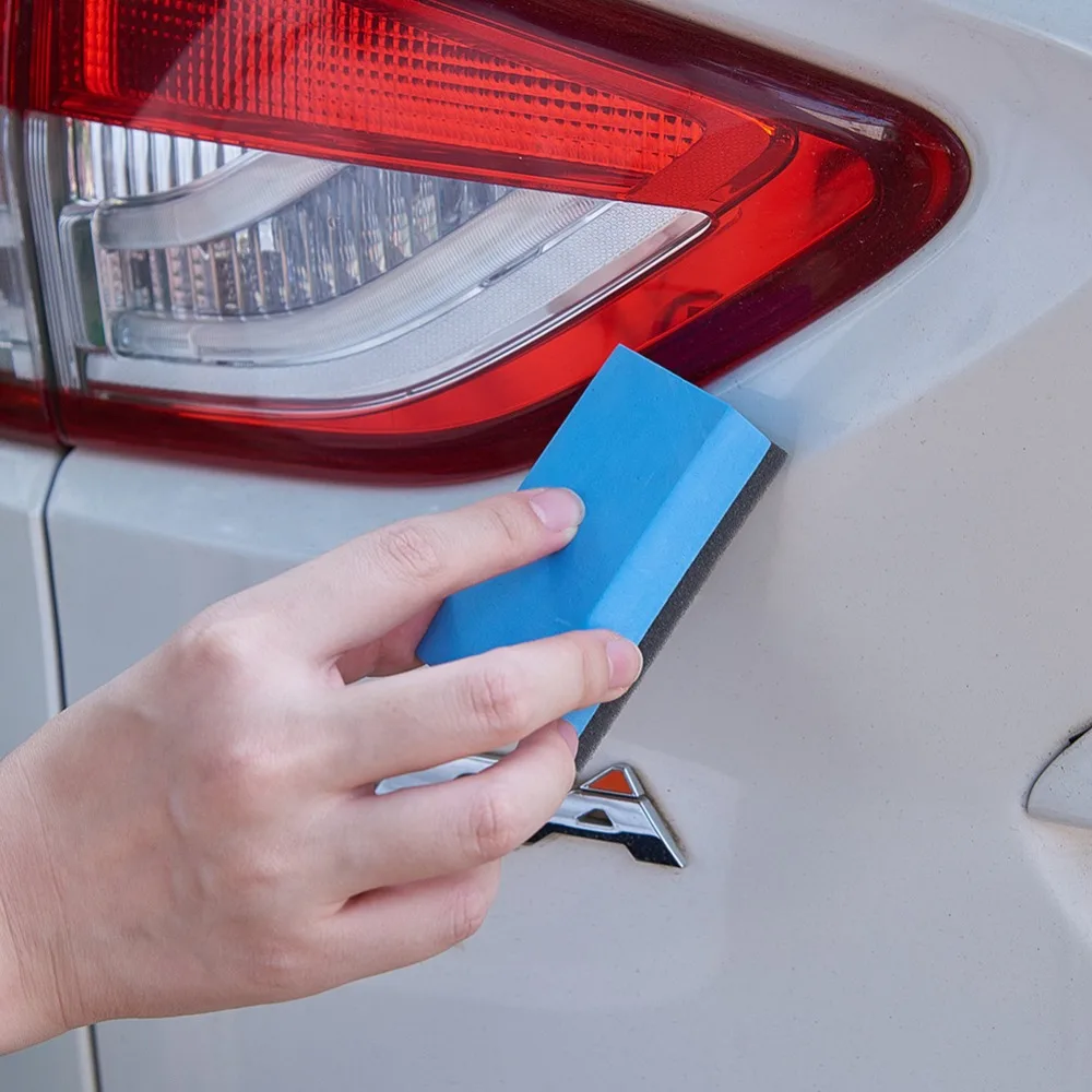 1 шт. губки для автомойки с лаковым покрытием, губка для ухода за автомобилем, губка для депиляции стеклокерамического покрытия, аппликатор для чистки автомобиля