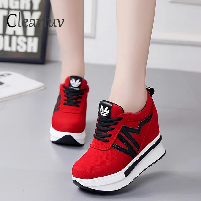 Кроссовки женские на плоской подошве шнуровке 8 5 см | Обувь