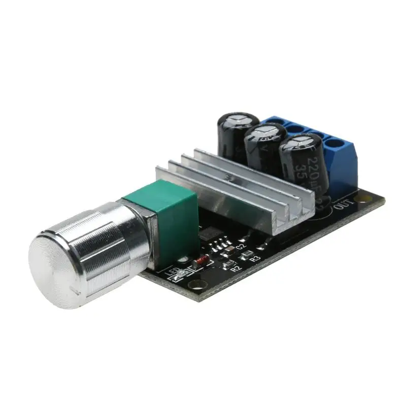 PWM DC 6V 12V 24V 28V 3A контроллер переключателя скорости двигателя E5M1|Контроллер