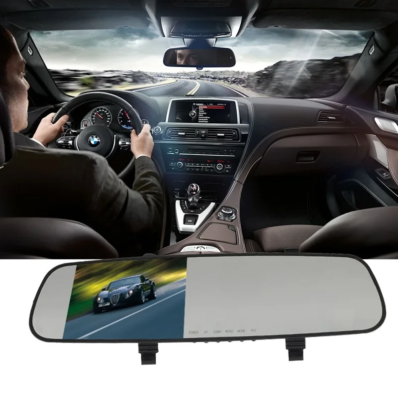 Автомобильный видеорегистратор L3000 зеркало заднего вида 1080P 2 7 дюйма парковочный
