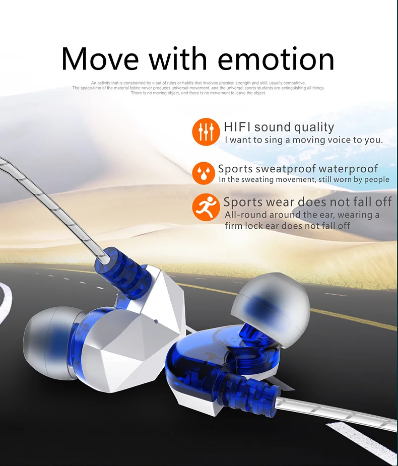 QKZ CK6 3,5 мм проводные наушники для телефона, наушники-вкладыши, стерео Hi-Fi гарнитура для Xiaomi phone auriculare