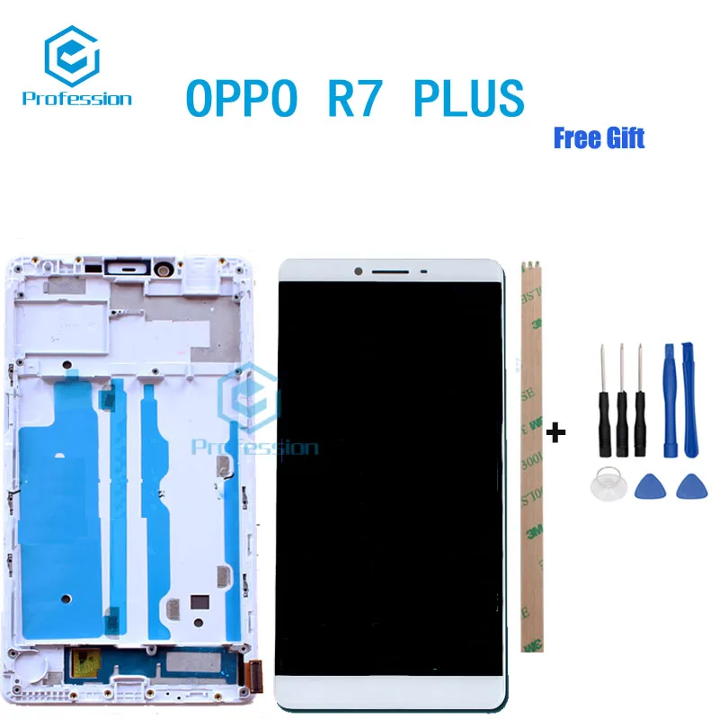 6 &quotдля оригинал для OPPO R7 плюс ЖК дисплей Дисплей и Сенсорный экран Экран