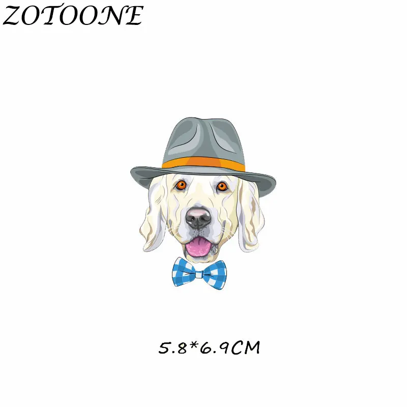 79 ZOTOONE железные Пластыри для детской одежды DIY значки-наклейки на одежду теплопередача для футболок аппликации Животные патч H - Цвет: 79