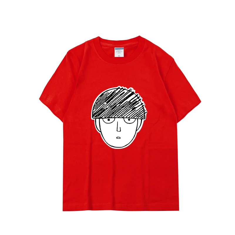 100% хлопок Mob Psycho 100 Косплей Shigeo Kageyama футболка Ritsu kun с короткими рукавами Летние
