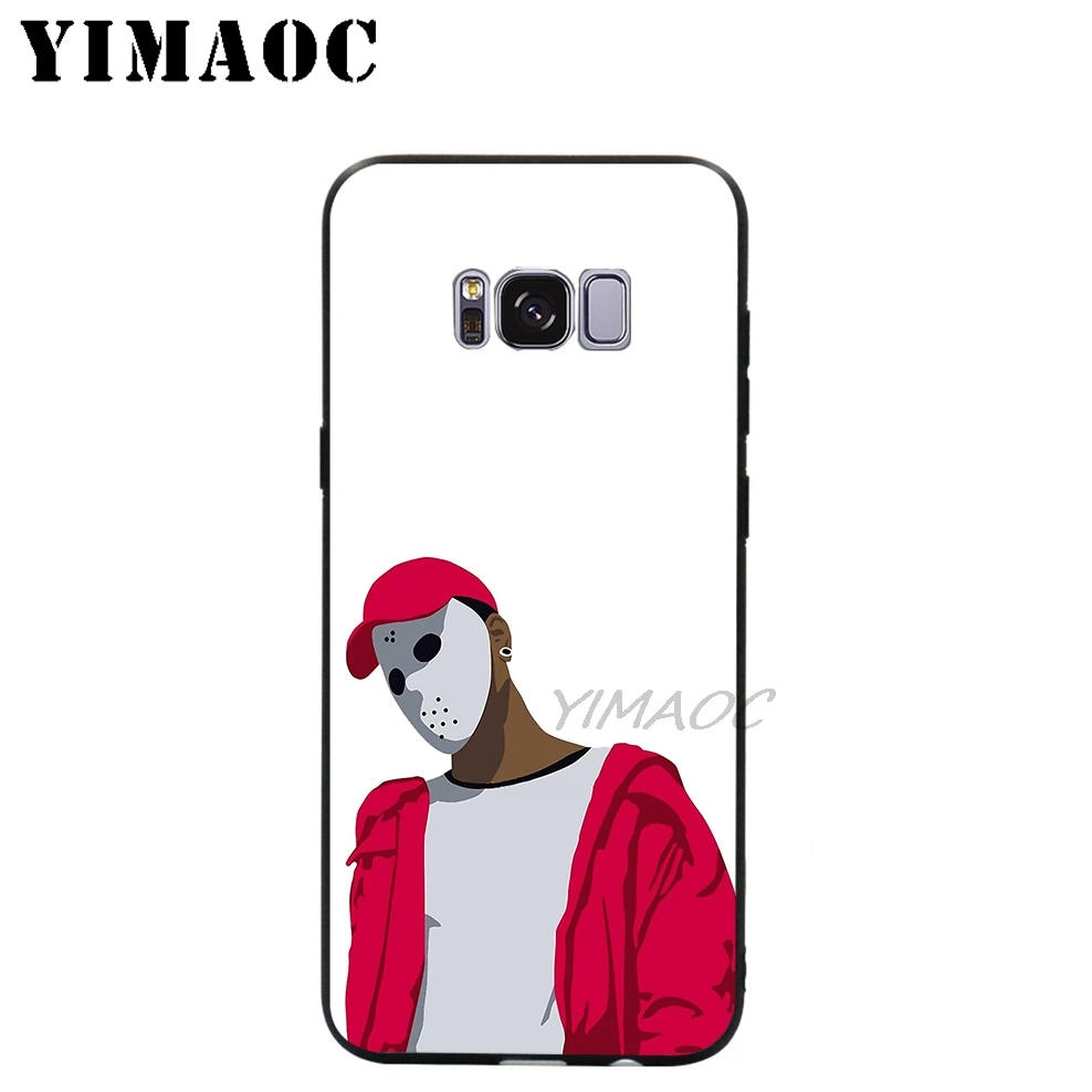Лыжная маска the Slump God Post Malone мягкий чехол для Samsung Galaxy S10 S10e S9 S8 A6 Plus S7 S6 Edge A7 A5 A3 J6 Note 9