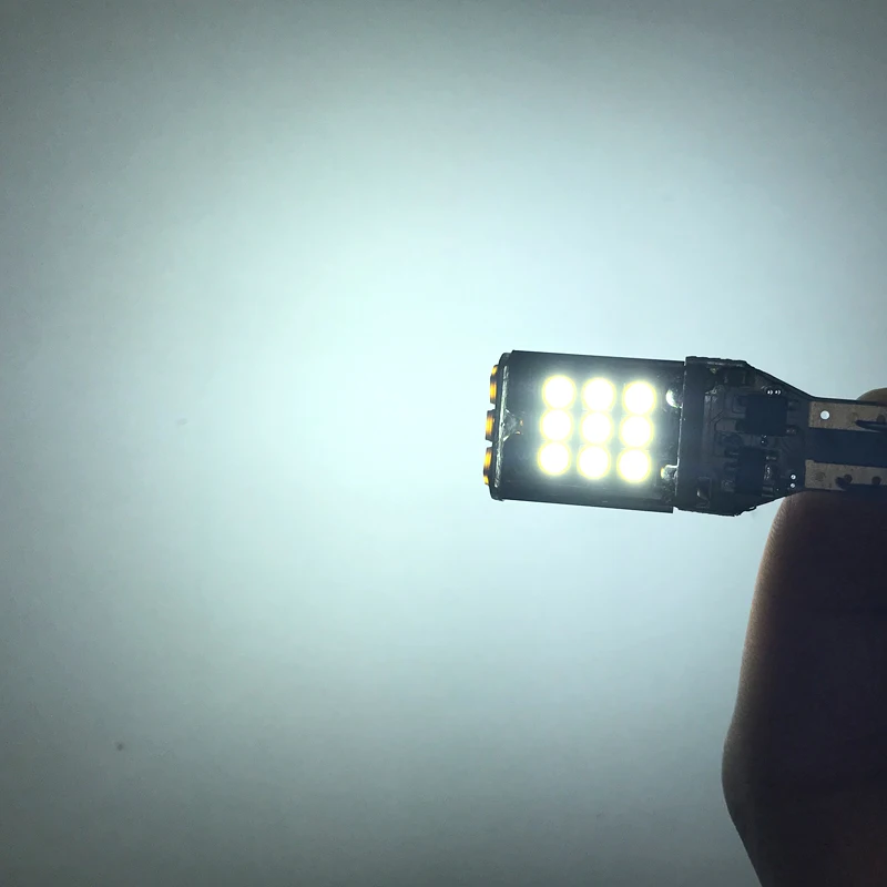4 шт. Супер яркий автомобильный светодиодный фонарь заднего хода T15 3030 LED 24 SMD W16W