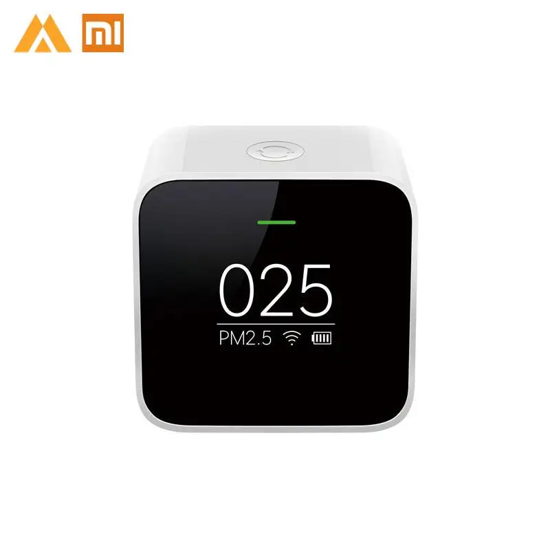 Оригинальный Xiaomi Smart Air качество PM2.5 монитор детектор oled дисплей точный лазерный
